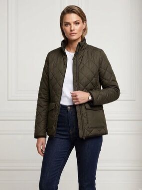 Gorpcore LOGG Quilted Moss Green Medium Jacket